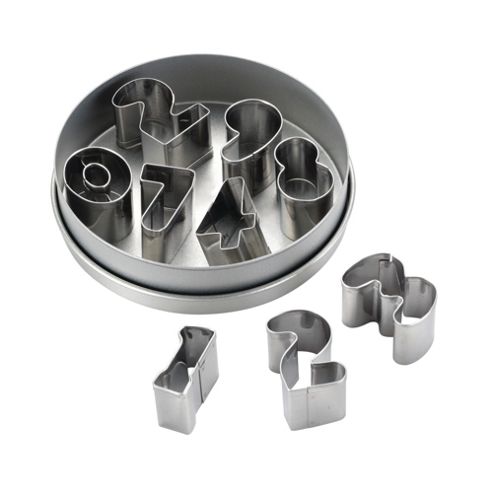 Image of Cake Boss 9 Piece Number Fondant Cutters Set