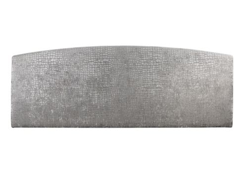 Image of Serene Furnishings Anastasia Upholstered Headboard - Single - Steel