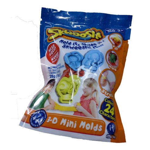 Image of Skwooshi 3-d Mini Molds - Random Selection