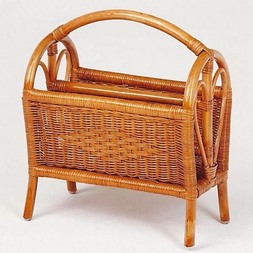 Image of Hansen Rattan Newspaper Rack
