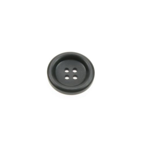 Image of Dill Buttons 23mm Round Recess Black
