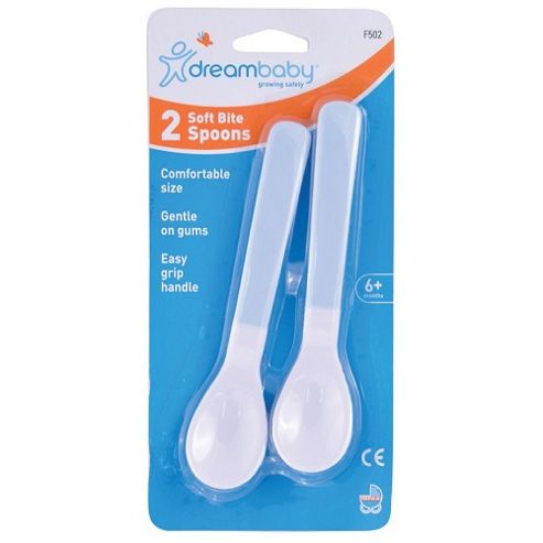Image of Dreambaby Soft Bite Spoons Pack Of 2