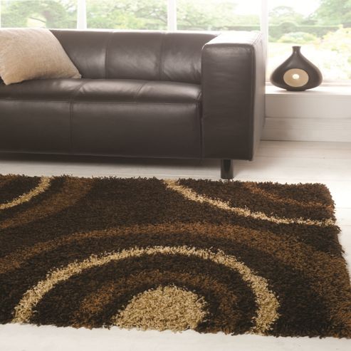 Image of Nordic Equator Chocolate 80x150 Cm Shaggy Rug