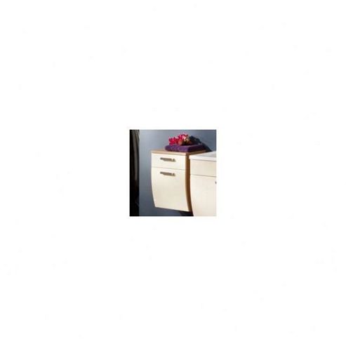 Image of Posseik Salona 53 X 40cm Lower Wall Cabinet - White - Black