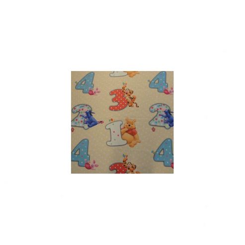 Image of Texco Pooh Numbers Bed Set In Beige