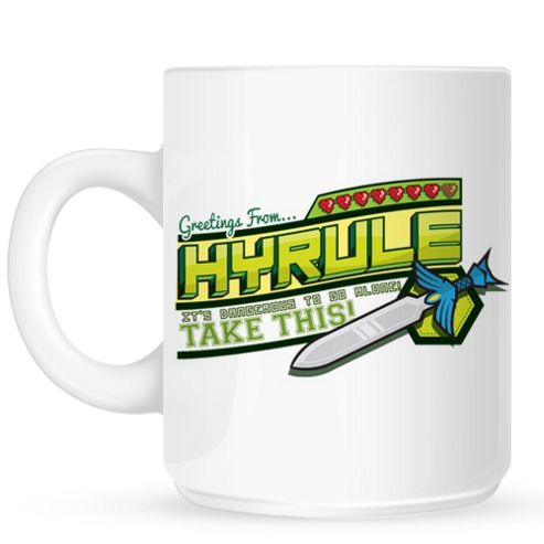 Image of Welcome To Hyrule 10oz Ceramic Mug