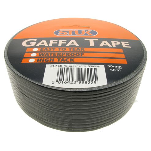 Image of Gaffa Tape Black 50mm X 50m