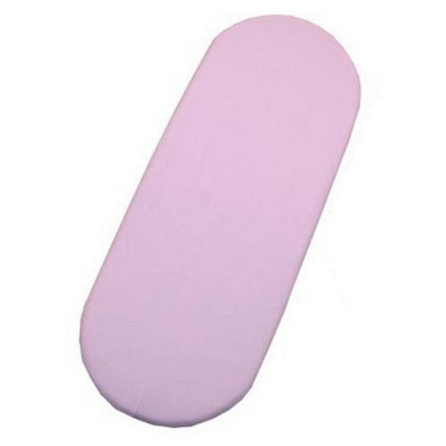 Image of Single Moses Basket Fitted Sheet (pink)