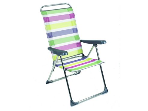 Image of Hhsw 470alf Textile Armchair Aluminium Frame