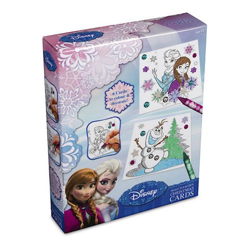 Image of Disney Frozen Make Your Own Christmas Cards