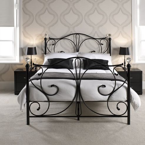 Image of Home Zone Florence Bed - Black - King