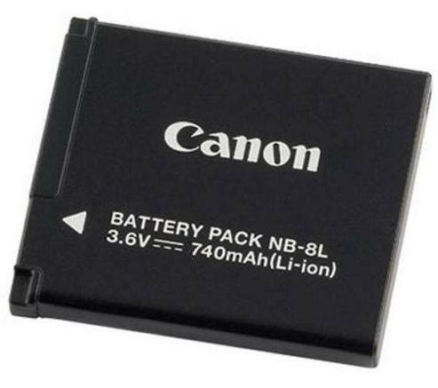 Image of Canon Nb-8l Battery For Powershot A3100 Is A3000/is A3150/is A3300/a3200