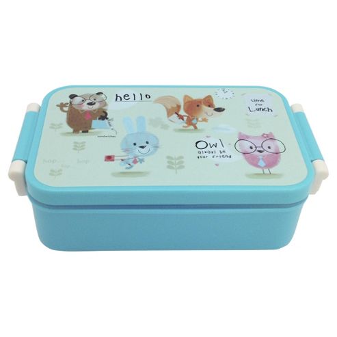Image of Hoppy Bunny Lunch Box With Cutlery