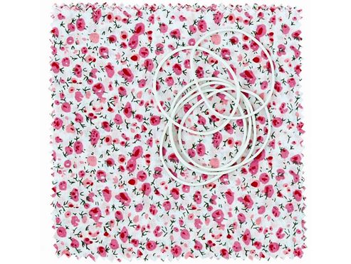 Image of Tala 131 Fabric Jam Jar Covers White X6