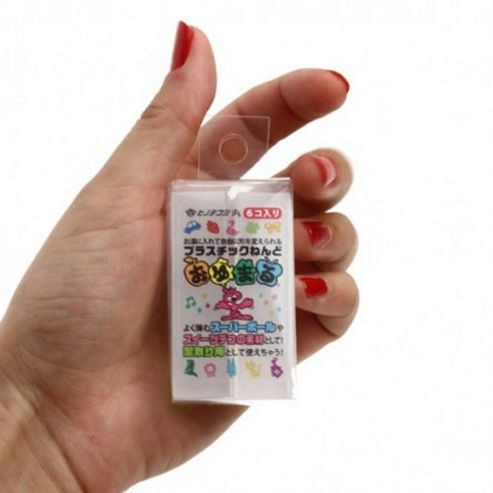 Image of Oyumaru Reusable Modelling Compound Clear 6 Pack