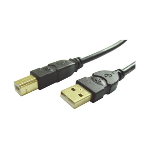 Image of Nikkai Usb 2.0 A To B Lead Printer Scanner Cable 3m