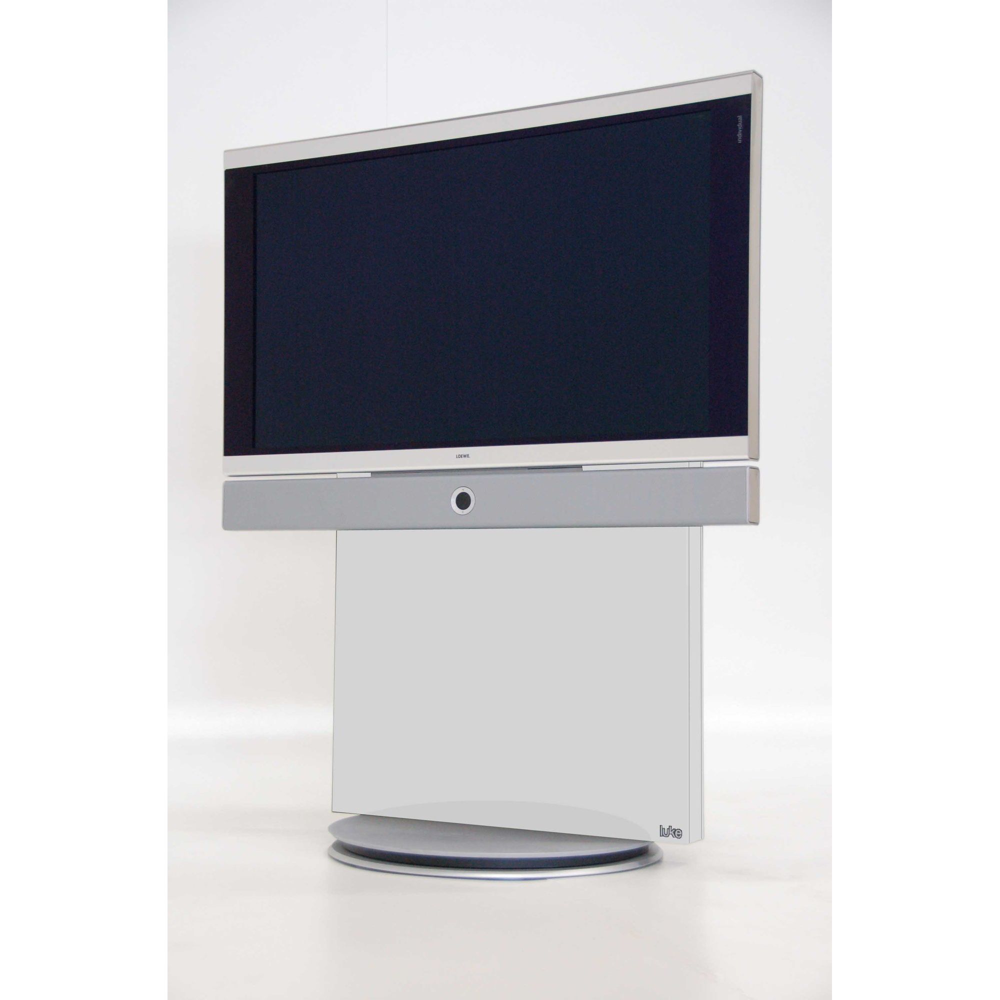 Luke Furniture TV Stand - High Gloss White at Tesco Direct