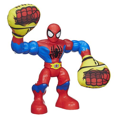 Image of Playskool Heroes Marvel Super Hero Adventures Kapow Spider-man Action Figure