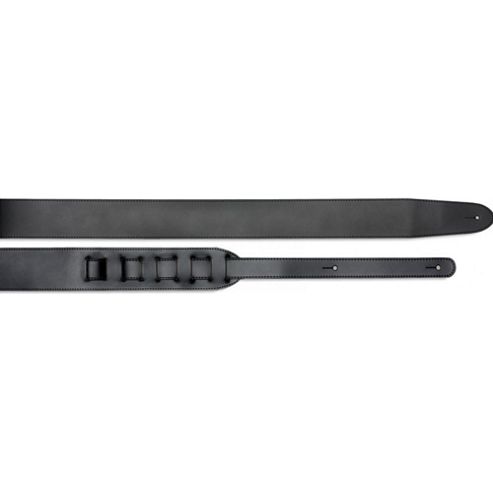 Image of Rocket Sl12-5 5cm Xl Leather Guitar Strap - Black