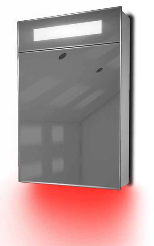 Image of Ambient Demist Bathroom Cabinet With Sensor & Internal Shaver Socket K85r