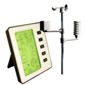 Professional Wireless Weather Centre Alarm Station LCD