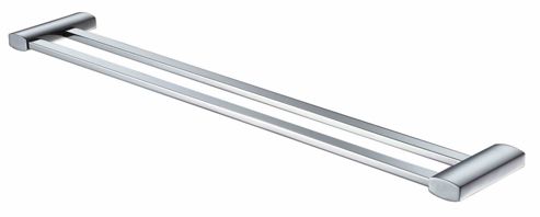 Image of Bridgepoint Hagar Qim 60.8cm Double Towel Bar In Chrome