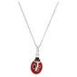 Ladybird Red Enamel Pendant