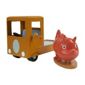 Peppa Pig Vehicle with Figure - Museum Truck with Dinosaur