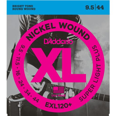 Image of D'addario Xl Nickel Wound Guitar Strings Super Light Plus 9.5-44