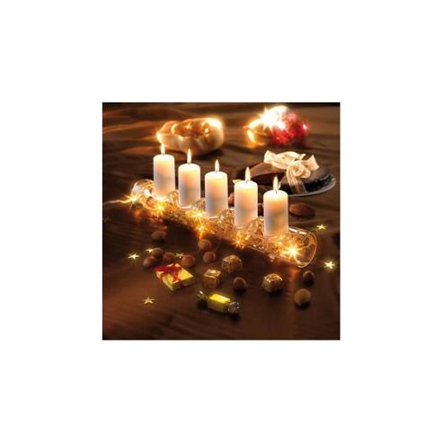 Image of Mark Slojd Alebacka Glass Tealight Holder - Grey