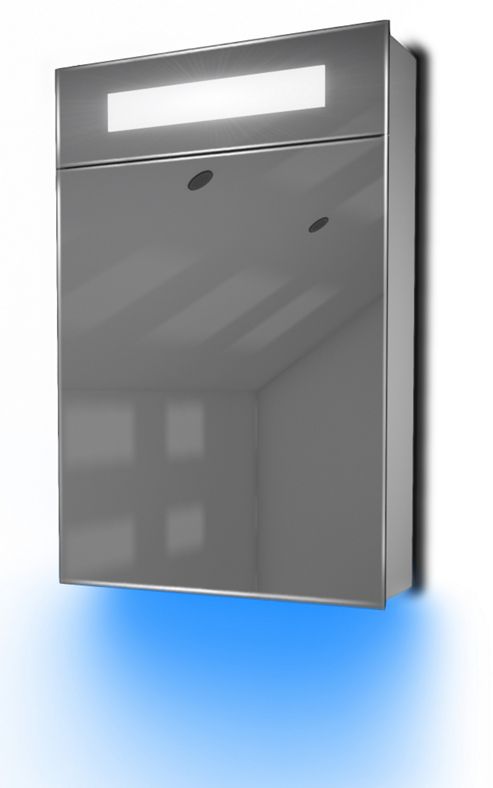 Image of Ambient Demist Bathroom Cabinet With Sensor & Internal Shaver Socket K85b