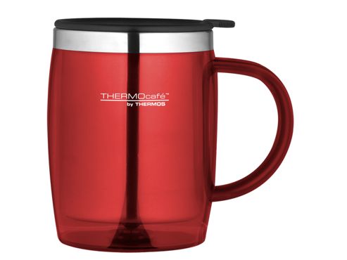 Image of Thermos 187094 Thermocafe Desk Mug Red 0.45l