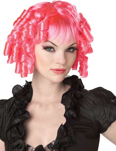 Image of Adult Gothic Doll Wig