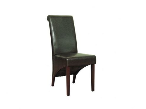 Image of Furniture Link Corban Dining Chair (set Of 2) - Wenge - Brown/wenge