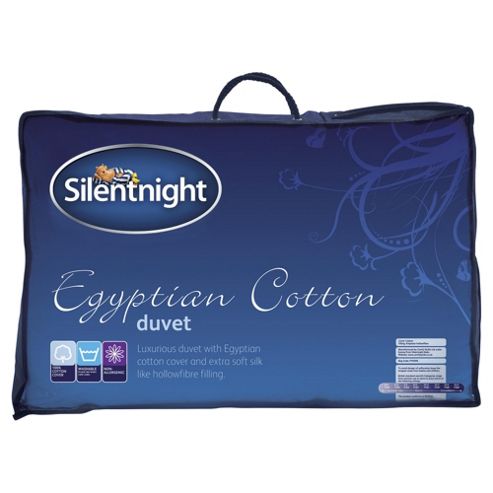 Image of Silentnight Egyptian Cotton Double Duvet 4.5 Tog