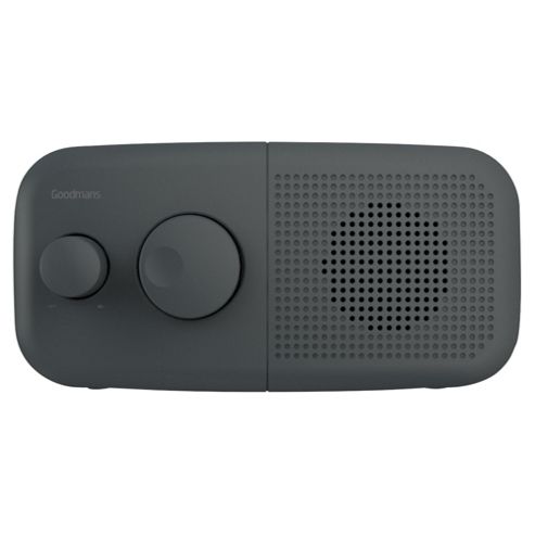 Image of Goodmans Gmr1888dab Pebble Dabfm Radio With One Touch Station Preset
