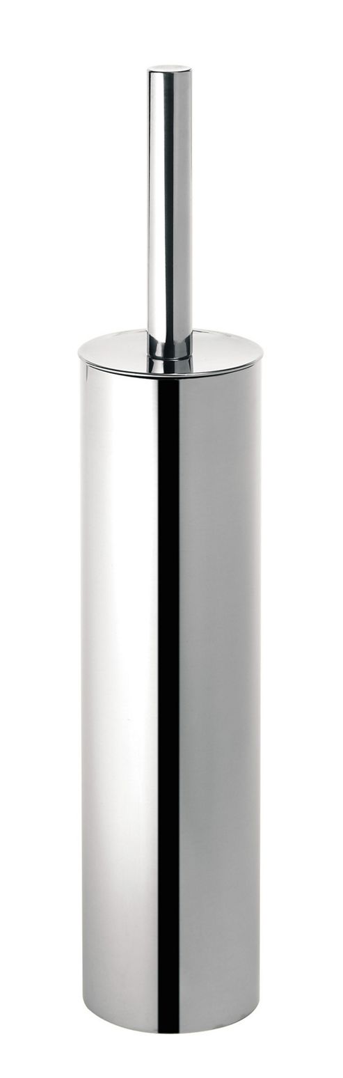 Image of Gedy Edera Wc Brush Set Free Standing In Chrome