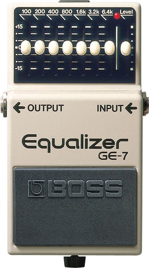 Image of Boss Ge-7 Graphic Equaliser Pedal
