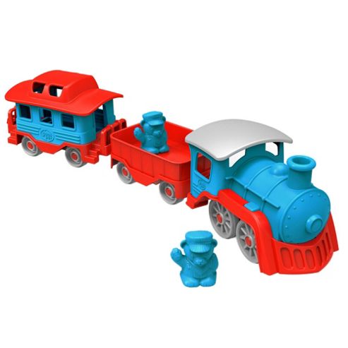 Image of Green Toys Train (blue)