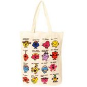 Mr Men Poster Tote Bag