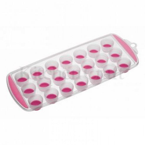 Image of Kitchencraft Colourworks Ice Cube Tray, Pink