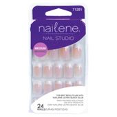 Nailene Nail Studio Artificial Nails Medium French 71281