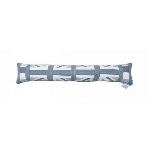 Image of Woven Magic Union Jack Monochrome Draught Excluder