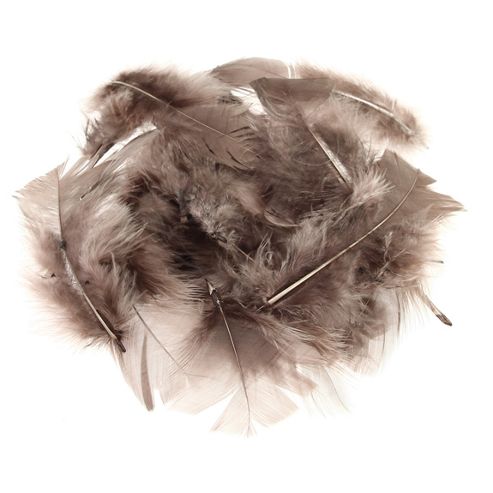Image of Feather Petals - Brown