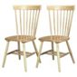 Dorset Pair of Dining Chairs Natural
