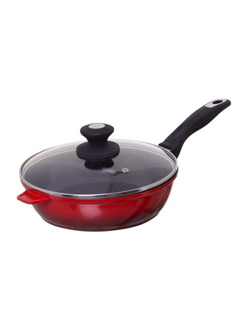 Image of Linea Cast Aluminium Sautepan With Lid, 2cm