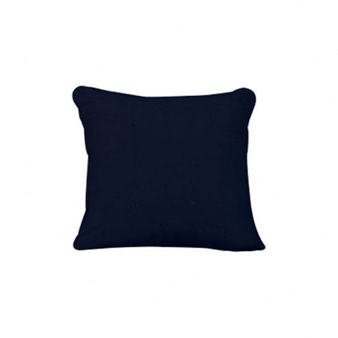 Image of Dreams N Drapes Curtina Hudson Single Cushion Cover In Navy