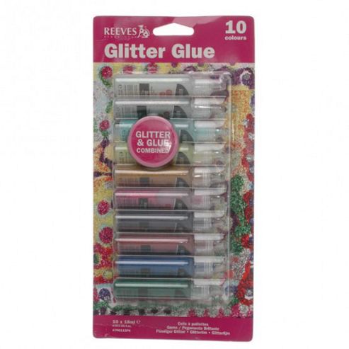 Image of Reeves Glitter Glue - 10 Pk