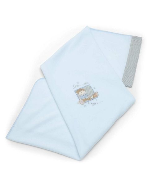 Image of Mamas & Papas - Once Upon A Time Boys - Fleece Blanket - 120 X 160cm