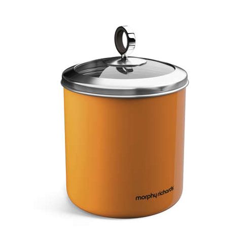Image of Morphy Richards Accents Large Storage Canister - Orange